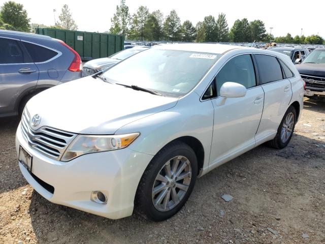 4T3ZE11A59U015754 - 2009 TOYOTA VENZA WHITE photo 1