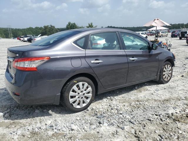 3N1AB7AP9EL638733 - 2014 NISSAN SENTRA S GRAY photo 3