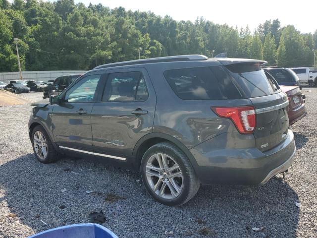 1FM5K7D81HGD34920 - 2017 FORD EXPLORER XLT ნაცრისფერი ფოტო 2