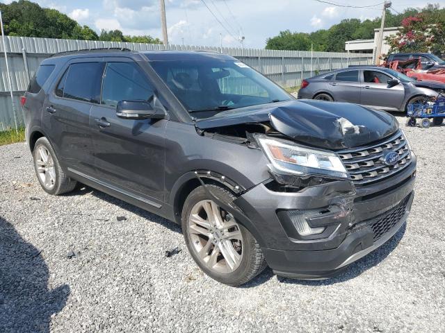 1FM5K7D81HGD34920 - 2017 FORD EXPLORER XLT ნაცრისფერი ფოტო 4