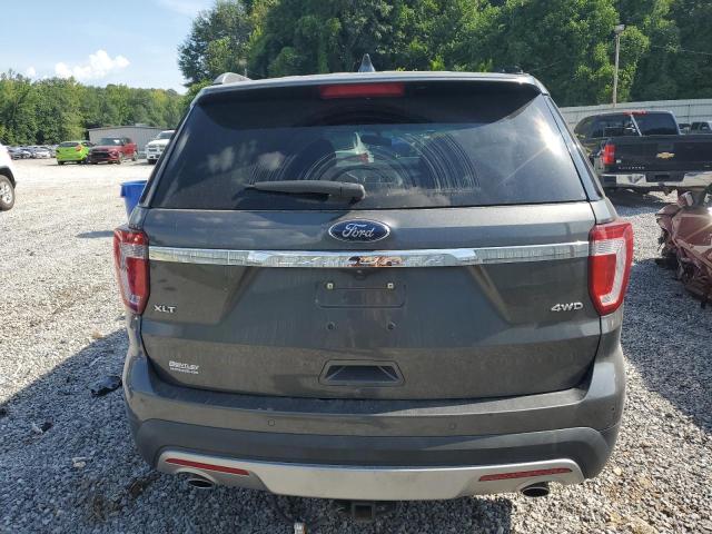 1FM5K7D81HGD34920 - 2017 FORD EXPLORER XLT ნაცრისფერი ფოტო 6