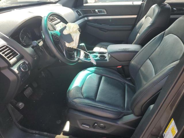 1FM5K7D81HGD34920 - 2017 FORD EXPLORER XLT ნაცრისფერი ფოტო 7