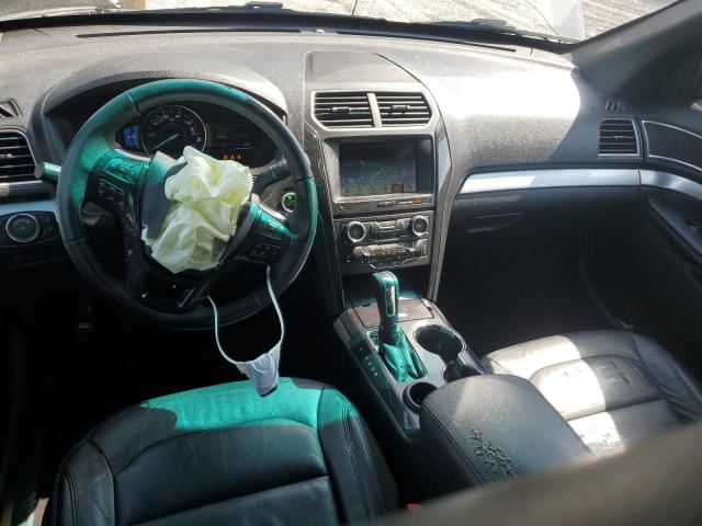 1FM5K7D81HGD34920 - 2017 FORD EXPLORER XLT ნაცრისფერი ფოტო 8