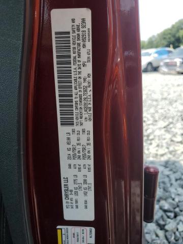 1J4GB39129L723652 - 2009 JEEP WRANGLER U X BURGUNDY photo 13