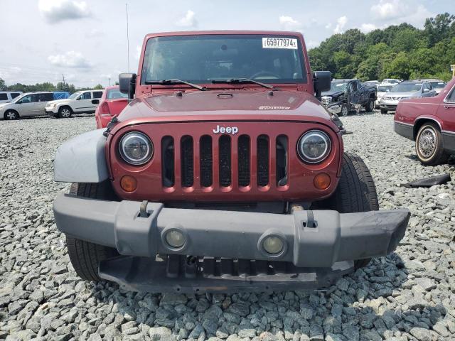 1J4GB39129L723652 - 2009 JEEP WRANGLER U X BURGUNDY photo 5