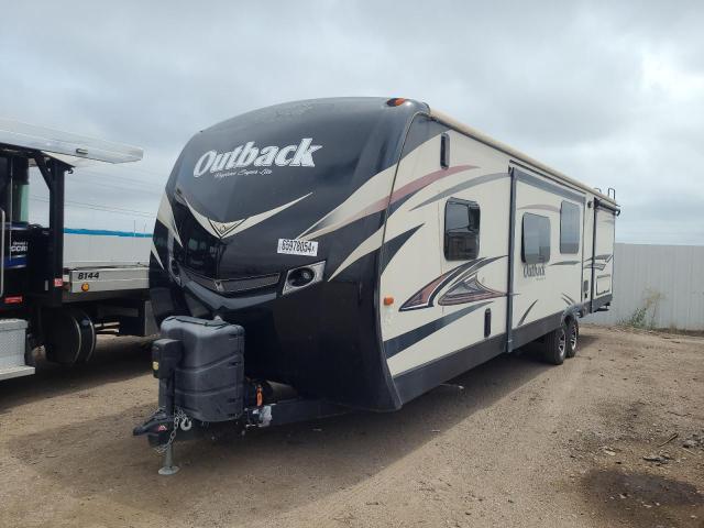 4YDT3242XFB453709 - 2015 KEYSTONE OUTBACK TAN photo 2