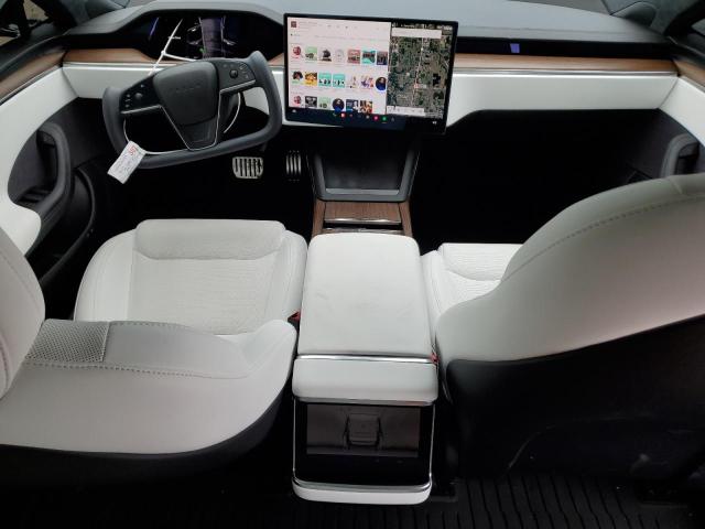 5YJSA1E51NF477951 - 2022 TESLA MODEL S أسود صورة 8