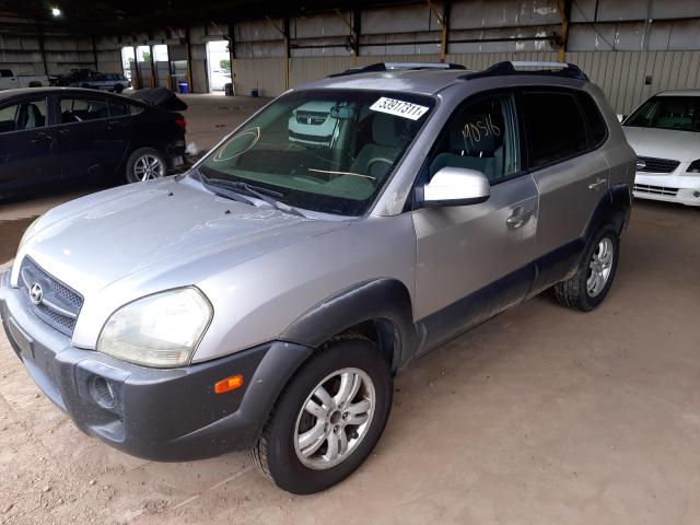 KM8JN12D36U341188 - 2006 HYUNDAI TUCSON GLS GRAY photo 9