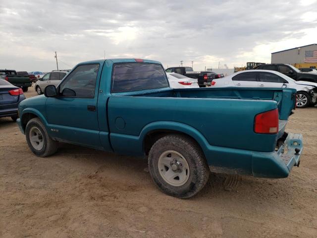 1GCCS1441T8116811 - 1996 CHEVROLET S TRUCK S10 GREEN photo 2