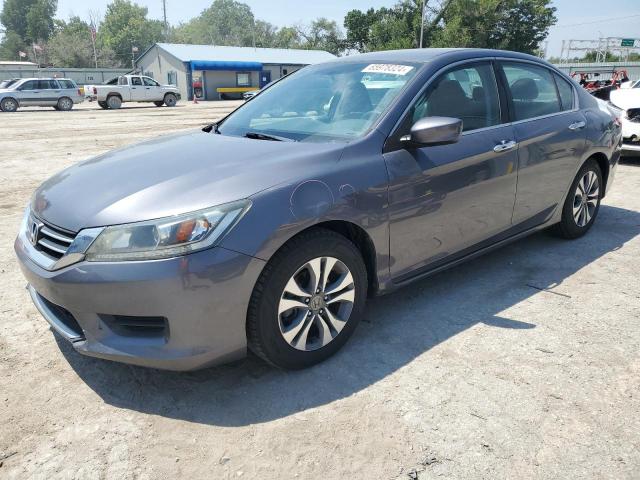 1HGCR2F37FA270833 - 2015 HONDA ACCORD LX GRAY photo 1