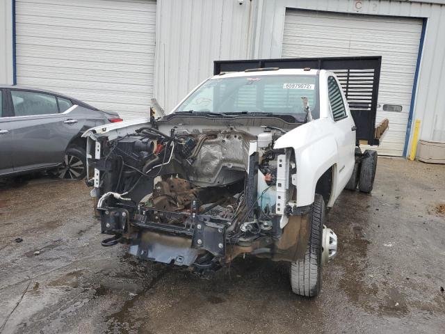 1GB3KYCG6FF580220 - 2015 CHEVROLET SILVERADO K3500 WHITE photo 2