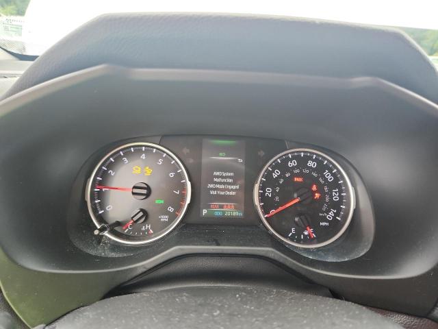 2T3P1RFV2NW268957 - 2022 TOYOTA RAV4 XLE WHITE photo 9