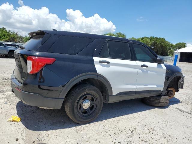 1FM5K8AB8NGA47995 - 2022 FORD EXPLORER POLICE INTERCEPTOR BLACK photo 3