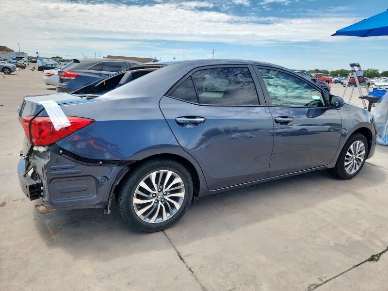 5YFBURHE8KP925779 - 2019 TOYOTA COROLLA L GRAY photo 3