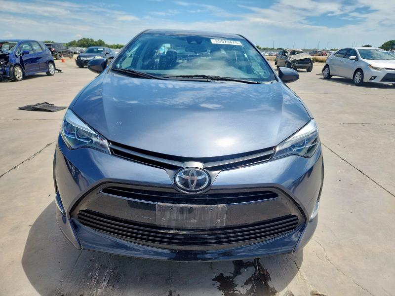 5YFBURHE8KP925779 - 2019 TOYOTA COROLLA L GRAY photo 5