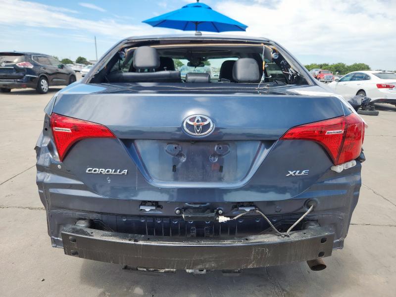 5YFBURHE8KP925779 - 2019 TOYOTA COROLLA L GRAY photo 6