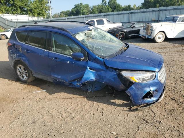 1FMCU9HD5JUD18361 - 2018 FORD ESCAPE SEL 蓝色 照片 4