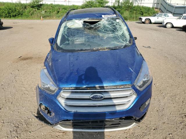 1FMCU9HD5JUD18361 - 2018 FORD ESCAPE SEL 蓝色 照片 5