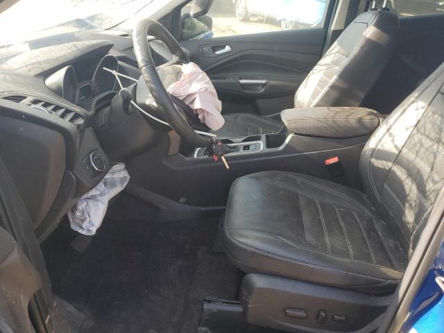 1FMCU9HD5JUD18361 - 2018 FORD ESCAPE SEL 蓝色 照片 7