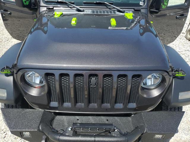 1C4HJXDG6MW529603 - 2021 JEEP WRANGLER UNLIMITED SPORT Grafito foto 11