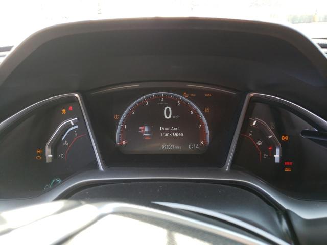 2HGFC2F84KH545029 - 2019 HONDA CIVIC SPORT WHITE photo 9