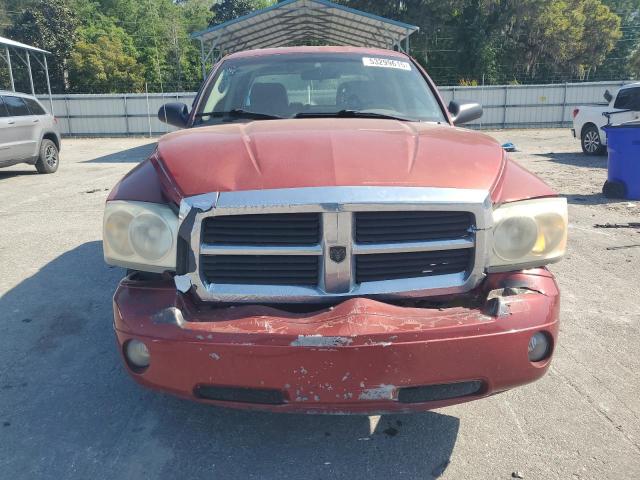 1D7HE48N16S575464 - 2006 DODGE DAKOTA QUAD SLT RED photo 10