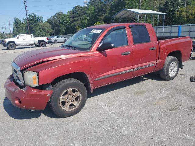 1D7HE48N16S575464 - 2006 DODGE DAKOTA QUAD SLT RED photo 2