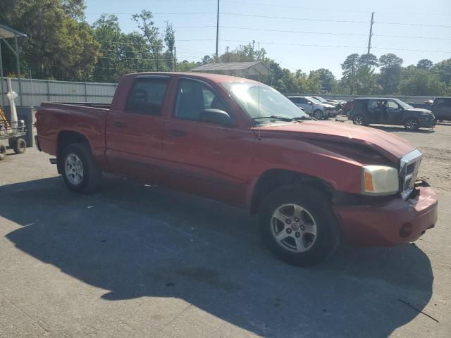 1D7HE48N16S575464 - 2006 DODGE DAKOTA QUAD SLT RED photo 8