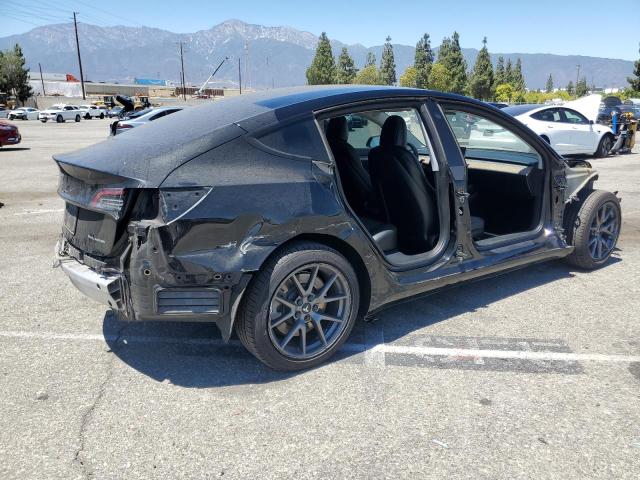 5YJ3E1EB4NF135828 - 2022 TESLA MODEL 3 Noir photo 3