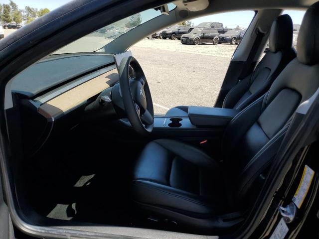 5YJ3E1EB4NF135828 - 2022 TESLA MODEL 3 Noir photo 7