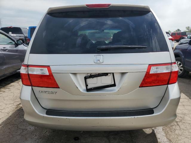 5FNRL38767B431214 - 2007 HONDA ODYSSEY EXL SILVER photo 6