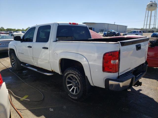 3GCEK13C47G538962 - 2007 CHEVROLET SILVERADO K1500 CREW CAB WHITE photo 2