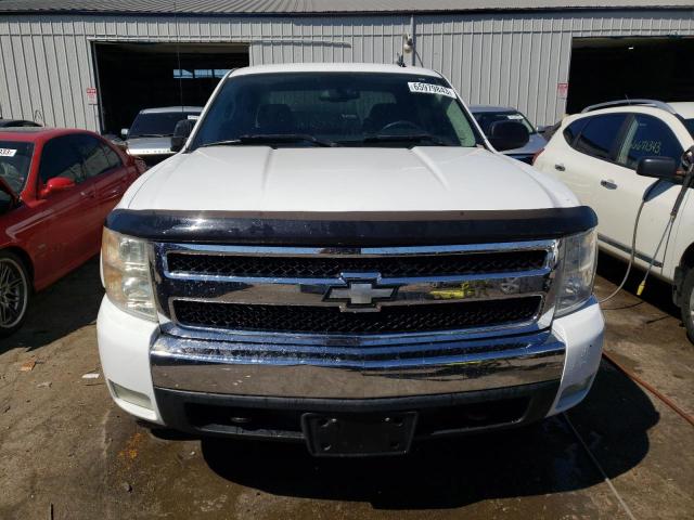 3GCEK13C47G538962 - 2007 CHEVROLET SILVERADO K1500 CREW CAB WHITE photo 5