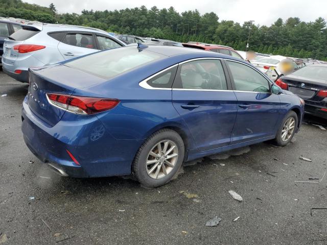 5NPE24AF1KH733352 - 2019 HYUNDAI SONATA SE BLUE photo 3