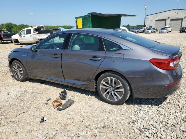 1HGCV3F18JA006626 - 2018 HONDA ACCORD HYBRID GRAY photo 2