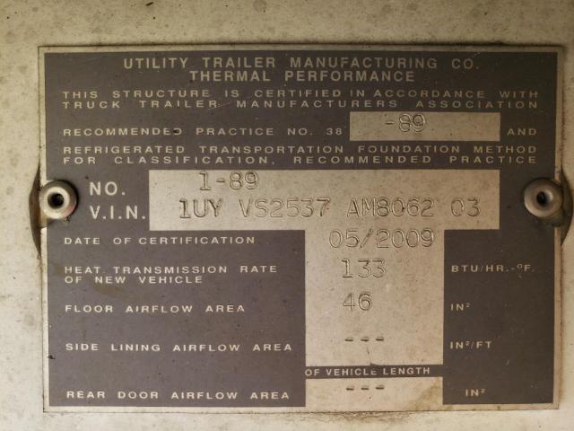 1UYVS2537AM806203 - 2010 UTILITY UNKNOWN WHITE photo 17