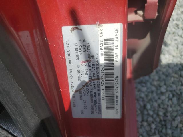 JM1BL1L37D1709567 - 2013 MAZDA SPEED 3 RED photo 13