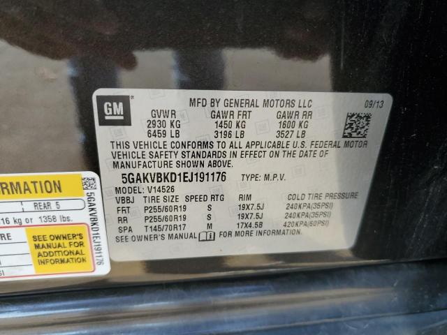 5GAKVBKD1EJ191176 - 2014 BUICK ENCLAVE Qəhvəyi foto 13