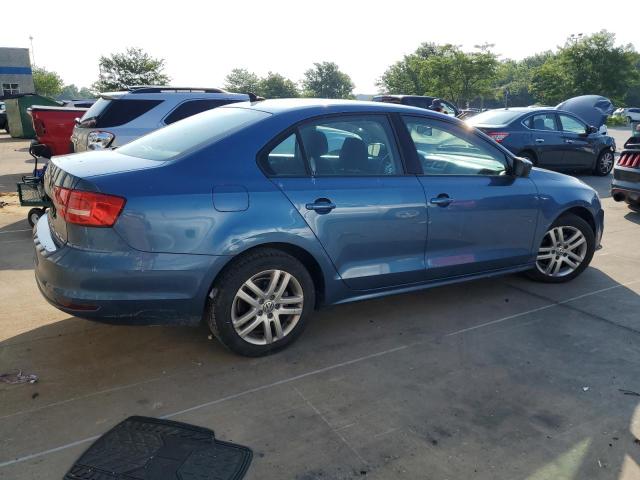 3VW2K7AJ3FM350180 - 2015 VOLKSWAGEN JETTA BASE 蓝色 照片 3