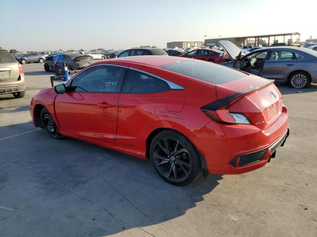 2HGFC4B82KH301848 - 2019 HONDA CIVIC SPORT RED photo 2
