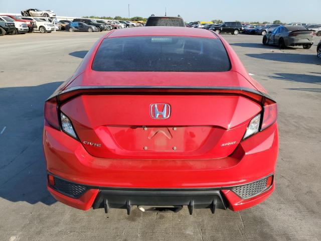 2HGFC4B82KH301848 - 2019 HONDA CIVIC SPORT RED photo 6