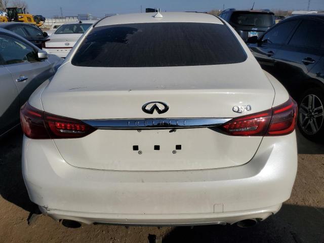 JN1EV7AP2KM540489 - 2019 INFINITI Q50 LUXE WHITE photo 6