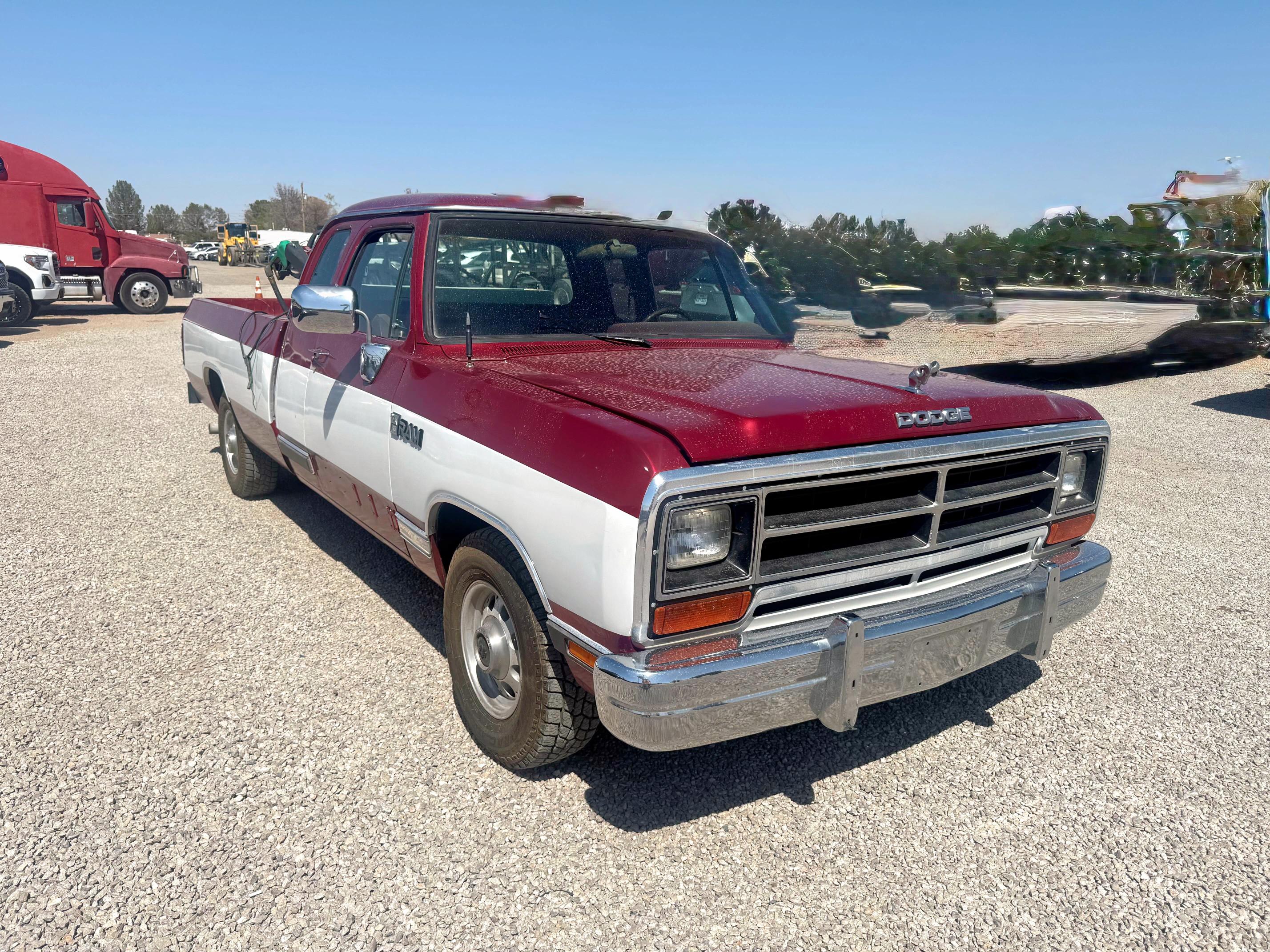 1990 DODGE D-SERIES D150, null