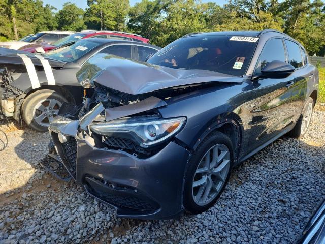 ZASFAKNN9J7C02195 - 2018 ALFA ROMEO STELVIO TI SPORT GRAY photo 1