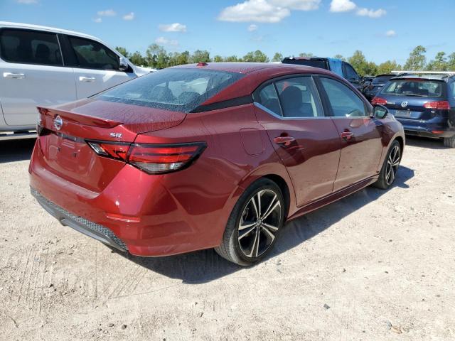 3N1AB8DV5MY323705 - 2021 NISSAN SENTRA SR RED photo 3