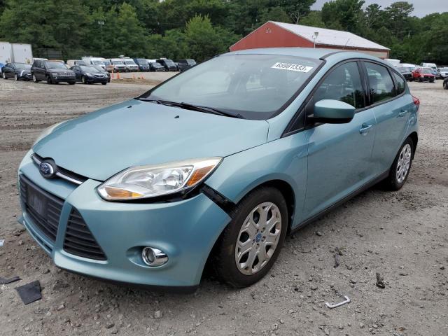 1FAHP3K28CL223474 - 2012 FORD FOCUS SE TURQUOISE photo 1