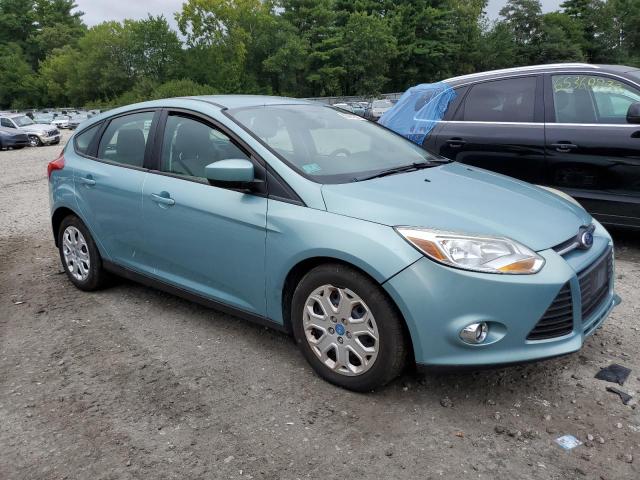 1FAHP3K28CL223474 - 2012 FORD FOCUS SE TURQUOISE photo 4