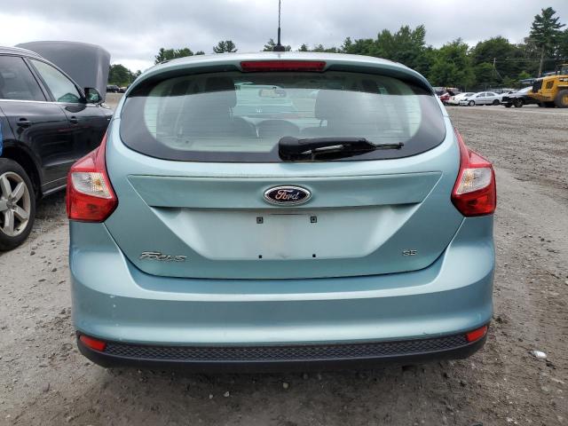 1FAHP3K28CL223474 - 2012 FORD FOCUS SE TURQUOISE photo 6
