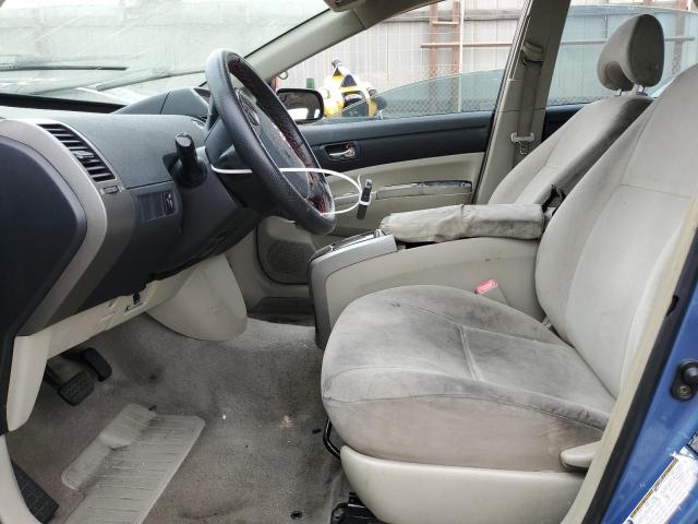 JTDKB20U267544095 - 2006 TOYOTA PRIUS ლურჯი ფოტო 7