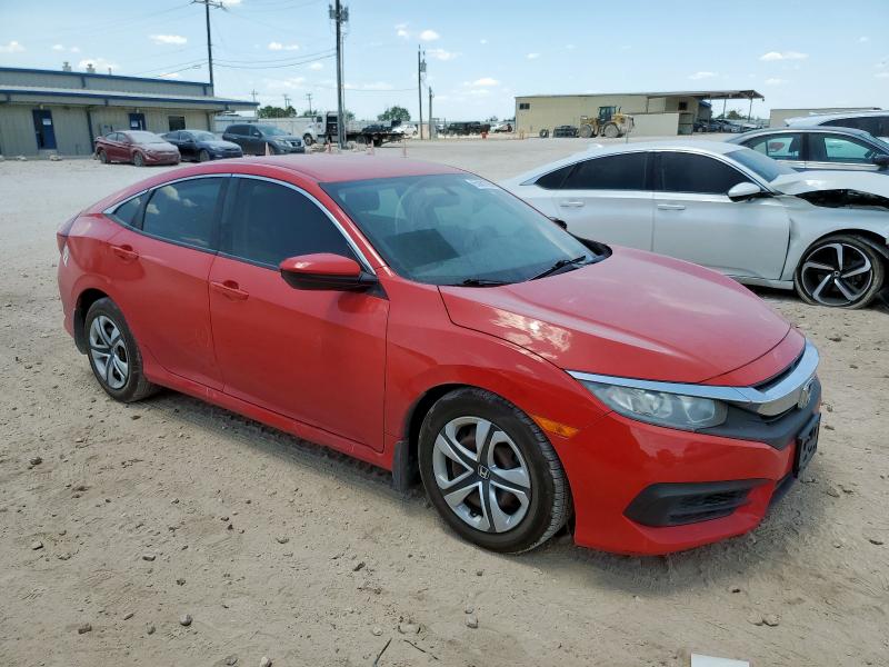 2HGFC2F55JH503649 - 2018 HONDA CIVIC LX 红色 照片 4